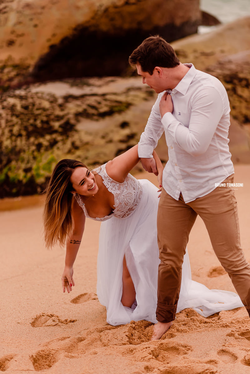 Foto Luana & Paulo | Pré Wedding na Praia - Imagem 17